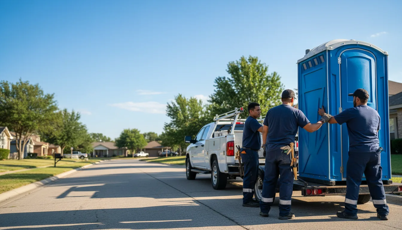 Portable Toilet Rental in Lelia Lake, TX near me